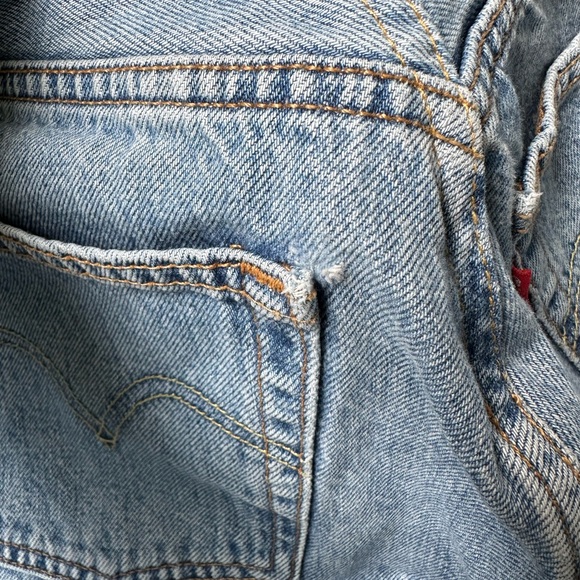LEVI’S Original Cropped Jeans W25/L26 - Picture 14 of 15